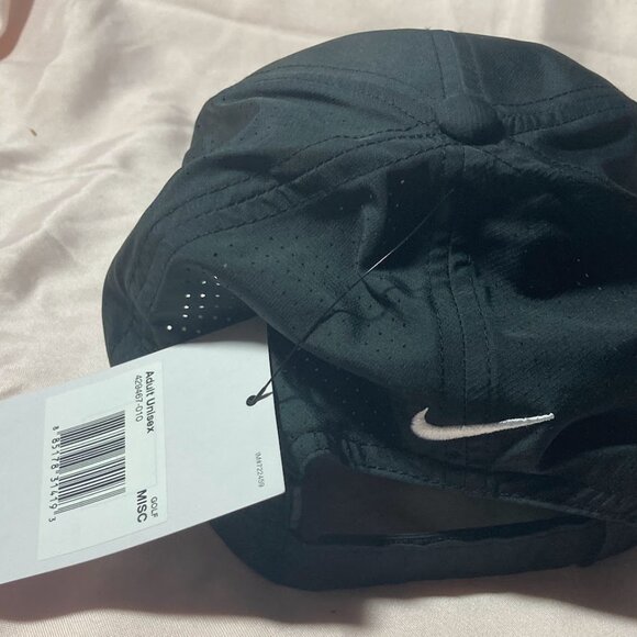 ACJ Airbus Corporate Jets Hat Cap Nike Golf Dri-Fit Private Black NWT NEW w/ Tag - Picture 4 of 9